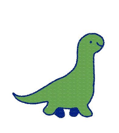 Flipped Dinosaur